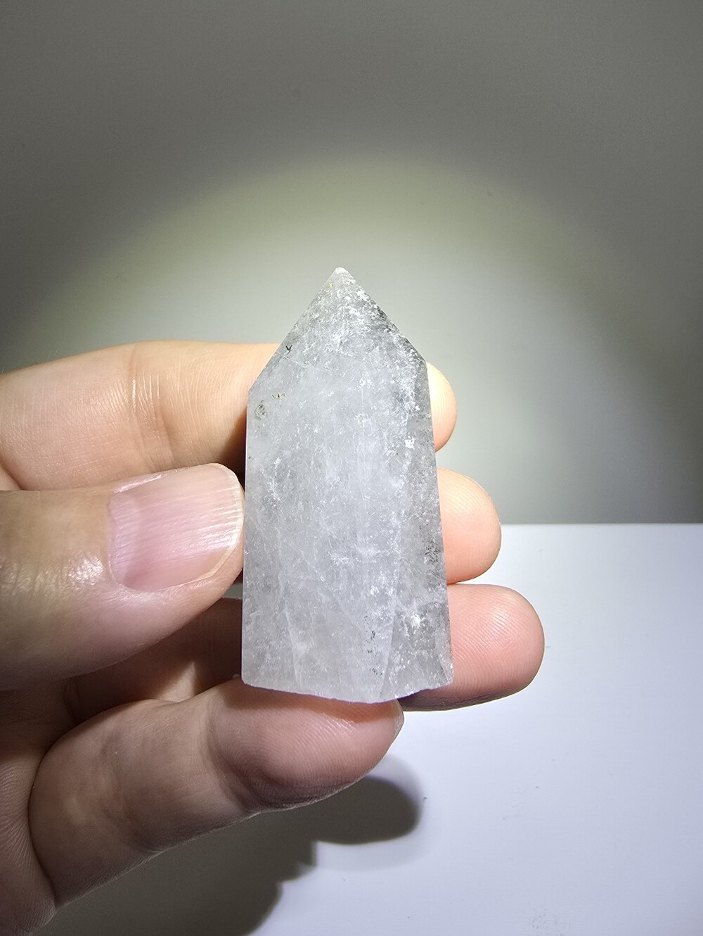 Garden Quartz Crystal Tower #C - Picture 4 of 5
